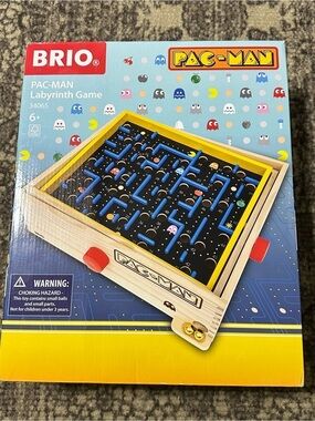 BRIO Labyrinth Game with Pac-Man 34065 for ages 6 and up Toy Wooden Maze Game